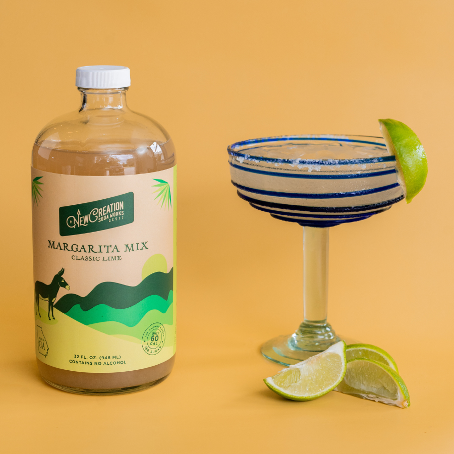 Classic New Creation Lime Margarita - New Creation Soda Works