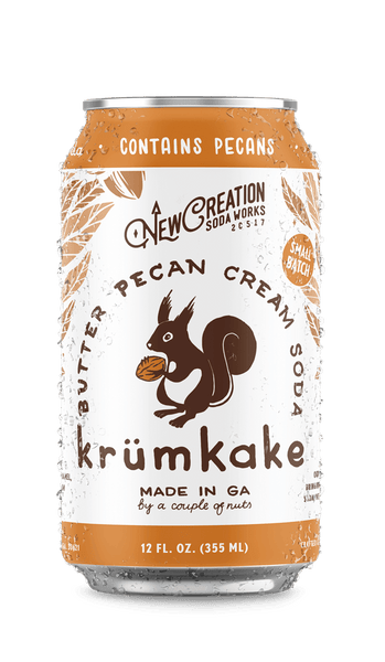 Krümkake Butter Pecan Cream Soda – New Creation Soda Works Krümkake Butter Pecan Cream Soda – New Creation Soda Works